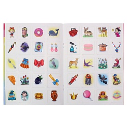 iq-блокнот с наклейками для девочек а5 16л+2л наклеек