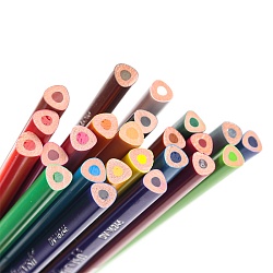 карандаши 24цв "котёнок" корпус пластиковый трёхгранный (набор)