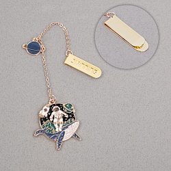 закладка металлическая "космос"