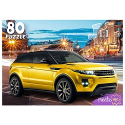 пазлы   80 элементов внедорожник