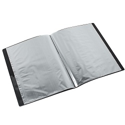 папка  10 файлов 500мкм черная