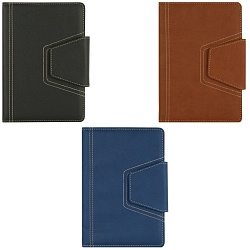 ежедневник а5 недатиров. 120л  обложка к/з  на застежке с держ. д/ручки