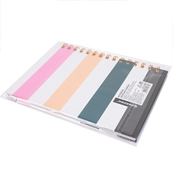 книжка записная  а5  80л  в клетку на спирали