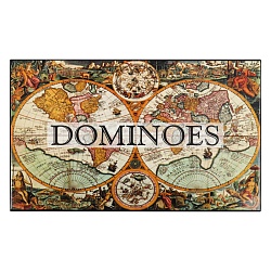 настольная игра "домино" в шкатулке