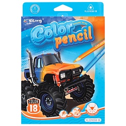 карандаши 18цв трёхгранный корпус