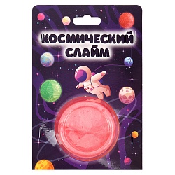 паста для лепки "мега слайм" космический