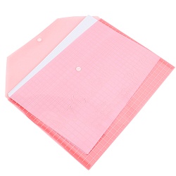 папка-конверт на кнопке а4 красная 160мкм