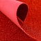 набор пластичной замши с блёстками красная а4 10л (фоамиран)