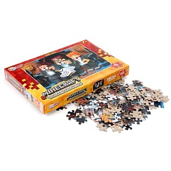 пазл  160 деталей  школа чародейства & по мотивам minecraft