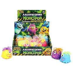 игрушка антистресс супер мялка, монстр волосатик