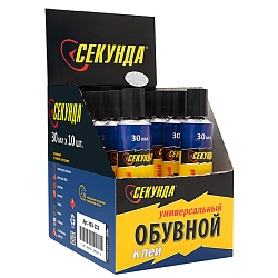 клей секунда обувной водостойкий  30млгр