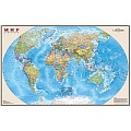 Карта мира полит. 1:35М лам. (в картон. тубусе)