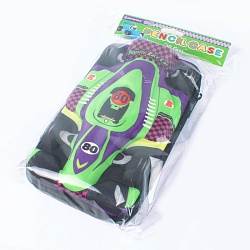 пенал "3d cars" 23,5*14*6см (фиолетовый)