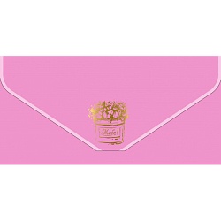 открытка-конверт для денег "бархатный. тебе!"