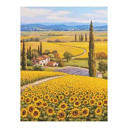 алмазная   живопись 40*50см подсолнухи