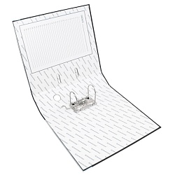 папка-регистратор  а4 7,5 см чёрная