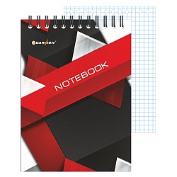 Блокнот 10*14см  60л  "Офис" на гребне