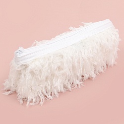 пенал на молнии белый