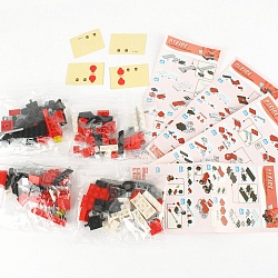 конструктор детский пластиковый 1000 деталей fire. игрушка