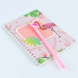 Блокнот подарочный  12*17см 38л  с ручкой "Фламинго" ассорти (4 вида)