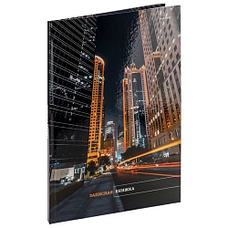 книжка записная  а4 120л "эстетика чёрного" 7бц