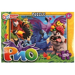 пазл  120 деталей  рио