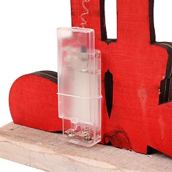 сувенир "санта" h60см дерево