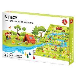 игра настольная ходилка "в лесу"
