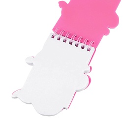 Блокнот фигурный  7*11см 80л "Русалка" на спирали