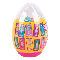 игрушка сюрприз в яйце "кукла-конструктор"