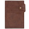 ежедневник а5 недатиров.  96л обложка кож.зам. коричневая
