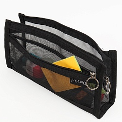 пенал на молнии черный