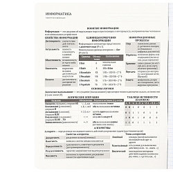 тетрадь предметная  48л кл информатика "самоцвет" твин-лак