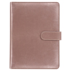 ежедневник а5 недатиров. 100л обложка кож.зам. с магнитной застёжкой на кольцах 