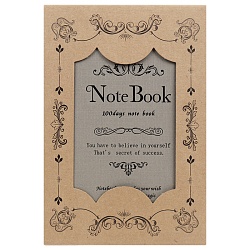 ежедневник а5 недатиров. 120л обложка бумвинил капучино
