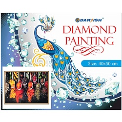 алмазная живопись 40*50см  специи в ложках