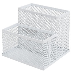 органайзер настольный металлический 2 отделения