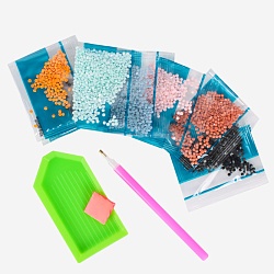 алмазная живопись  40*50см  птички в цветах