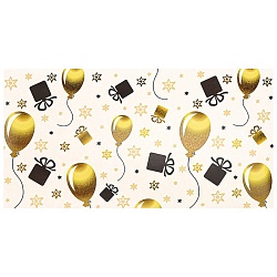 открытка-конверт  dream cards "золотистые шарики" 