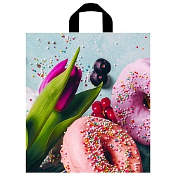 пакет петлевой яркий натюрморт 44*40см 75мкм