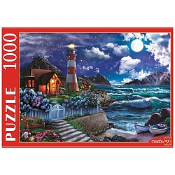 пазлы 1000 элементов ночной маяк