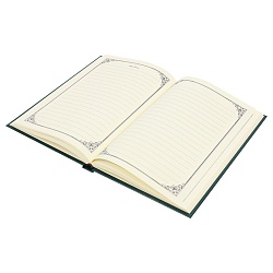 ежедневник а5 недатиров. 120л обложка тиснение "золото"