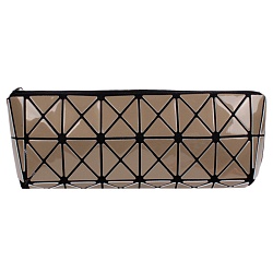 пенал на молнии капучино-чёрный