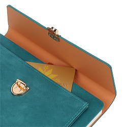 ежедневник а5 недатиров. 100л обложка кож.зам. с карманом на застёжке