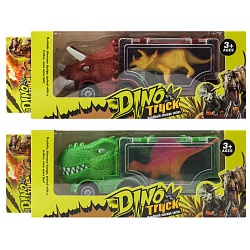 игрушка транспортная "dino" в наборе