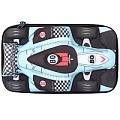 Пенал "3D CARS" 23,5*14*6см (голубой)