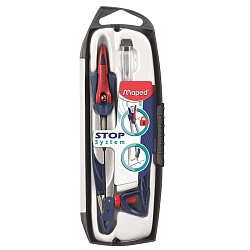 готовальня  3 пред "maped" "stop system" ударопрочный пенал с европодвесом