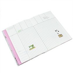 книжка записная  а5 80л "darvish"  в клетку ассорти