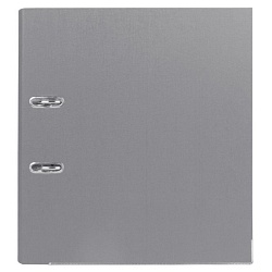 папка-регистратор  а4 5 см серая с мет. окантовкой