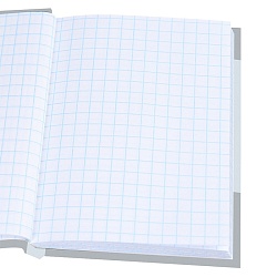 книжка записная  а6  96л "в серых оттенках" обложка цвет. ламинир 7бц